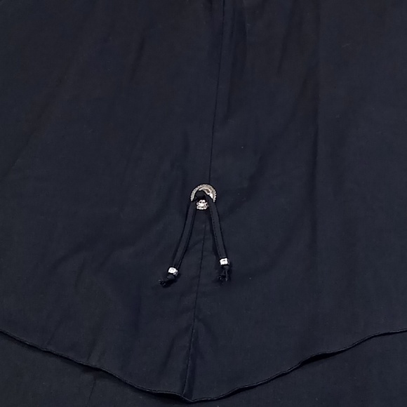 Western Collection Circle Skirt With Conchos Fringe on Outer Skirt Waist 26 in - Picture 13 of 16